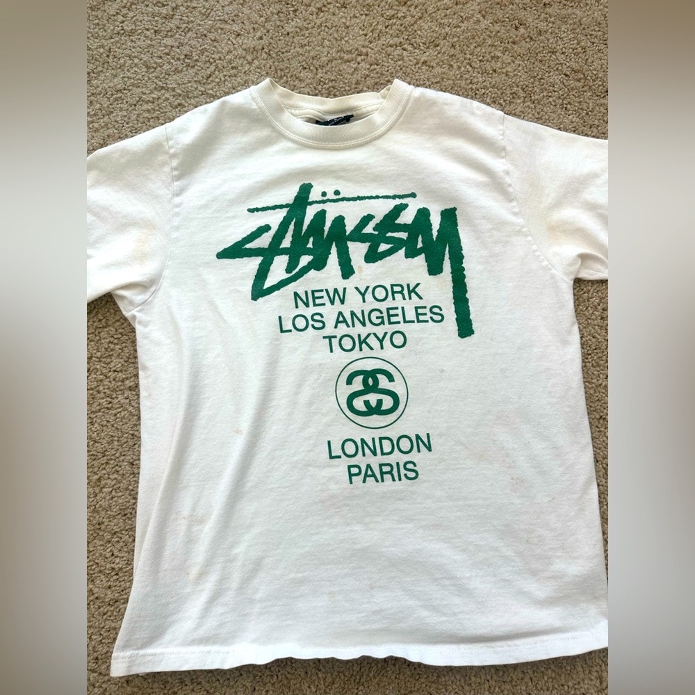 Stussy world tour t shirt size:m
